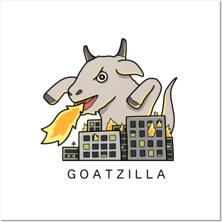 GOATZILLA Posters and Art